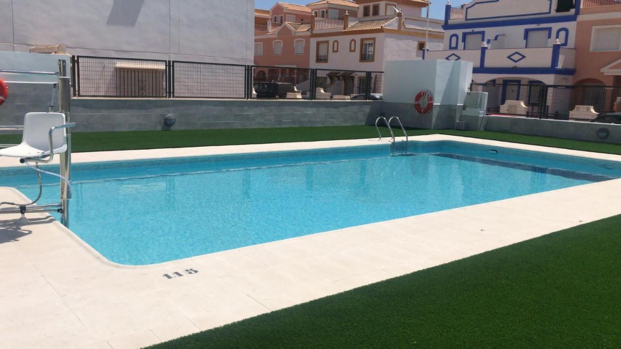 Adosado Playa, Geoda Y Aguilas Cerca, Con Barbacoa Y Piscina En San Juan de los Terreros Esterno foto